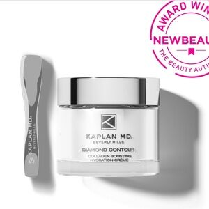 Kaplan MD Diamond Contour Hydration Crème - Silver and White, NWT 1.7 oz